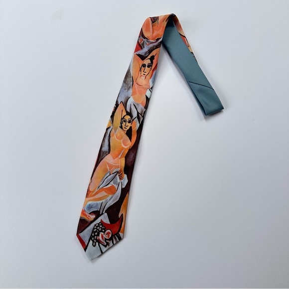 Paul Marlin Other - Vintage 1987 Paul Marlin Les Demoiselles Tie
Abstract Art​​​